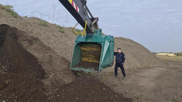 Уникальный валково-дробильный ковш Завода ковшей